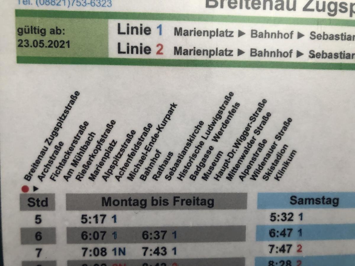 Ferienwohnung Anette Garmisch-Partenkirchen Eksteriør bilde