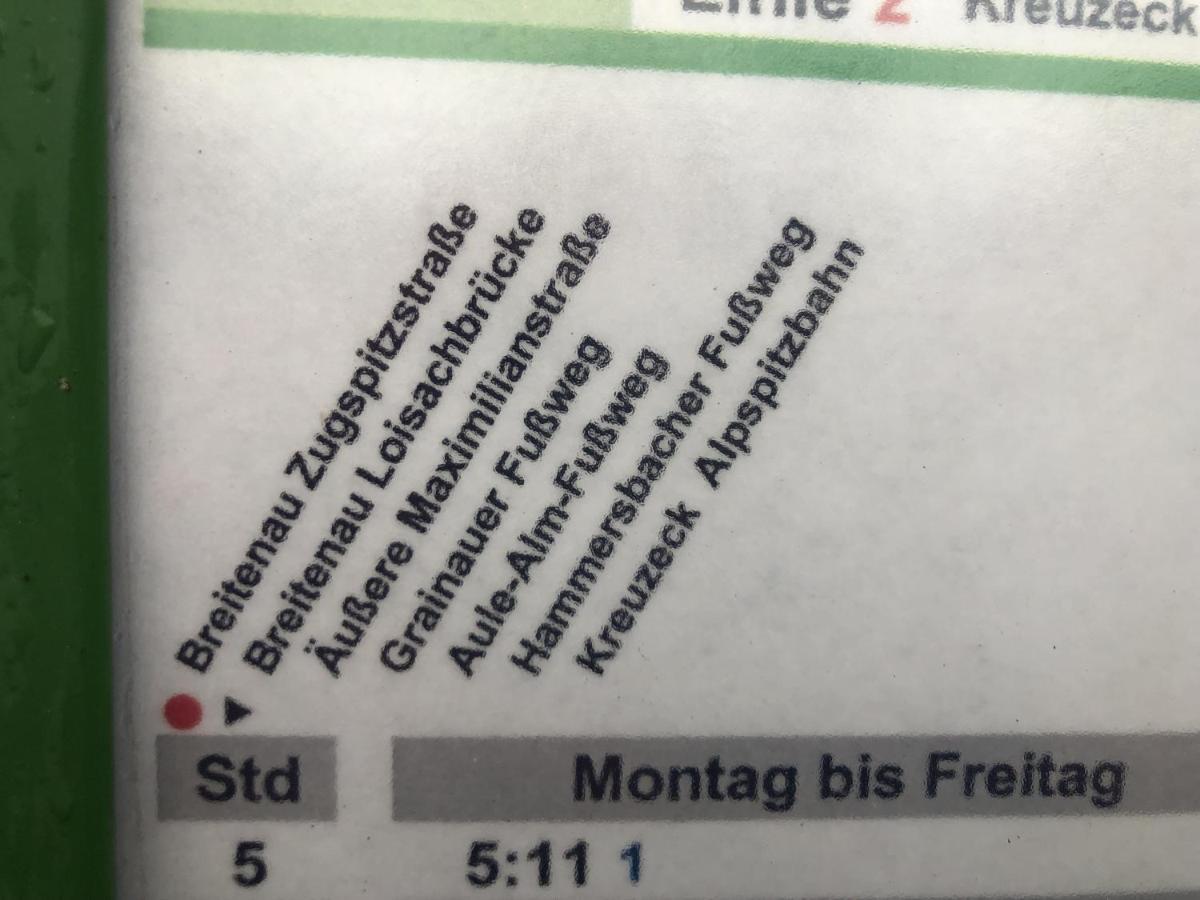 Ferienwohnung Anette Garmisch-Partenkirchen Eksteriør bilde